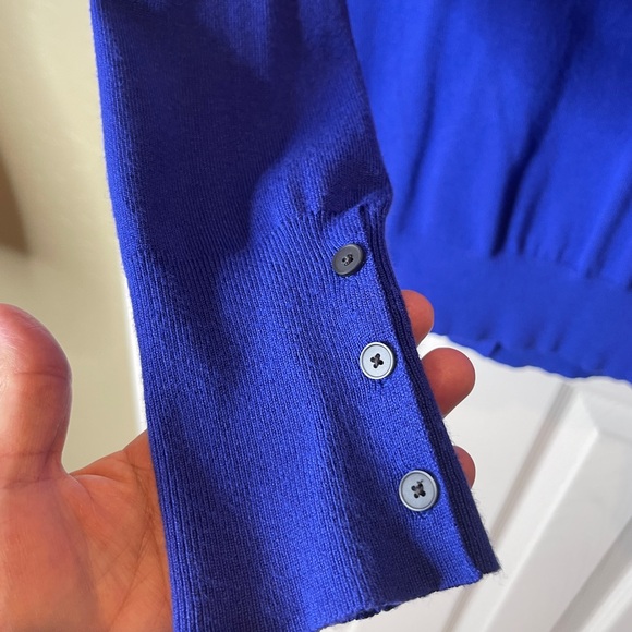 Lane Bryant Royal Blue Knit Sweater - Picture 4 of 4